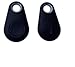 Auslese™ 2 PC! -Wireless Bluetooth 4.0 Anti-lost Anti-Theft Alarm Device Tracker GPS Locator Key/Dog/Kids/Wallets Finder Tracer w/ Camera Remote Shutter & Recording for iPhone iPad & Android 4.2-Black RS.899.00