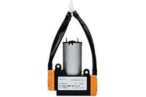 K KAMOER Kamoer HLVP8 mini vacuum pump 12V dc Air Pump with Brushless motor Super High Percision Diaphragm Pump high flow 480L/H(in Parallal or in Series) (12V brush motor, parallel connection)