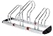 Produktbild Urbany City Projects Unisex Adult Fahrradständer einseitig nutzbar für 3 Fahrräder Stahl verzinkt Bodenmontage Silber Abmessungen (BxTxH): ca. 118 x 47 x 47 cm