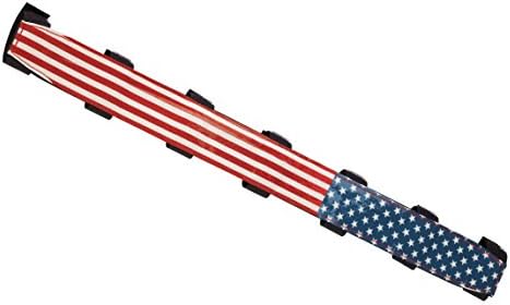 LuvMyDog Worldwide Coaterz Stars and Stripes Stylish Prong Training Collar Cover 51cm/20 inch for Collar Gauge 4.0mm