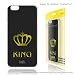 Produktbild Funnytech¨ SchutzHŸlle Soft TPU Silikon HŸlle Transparent fŸr Lenovo ZUK Z2 l Case, Cover, Handy, High Definition Druck [Dise–o Corona King Dorado Fondo Negro]