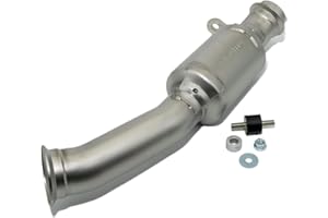 MAXTUNED Catalyst replacement pipe LeoVince exhaust pipe SBK, stainless steel for KTM 690 Duke i.e.