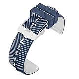 Colorful Uhrenarmband Für TicWatch Pro Smartwatch Replacement Watchband Bracelet Watch Strap 22 mm Watch Band Strap for Amazfit Stratos 2,TicWatch Pro (Blau)