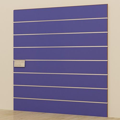 Slatwall panels blue are the Retailer's favourite. Versatile display and good looks.