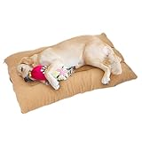 AcornPets B-102 Large Dog Cat Bed Pet Pillow Fleece 100 x 65 CM For Large Dogs Cats, Using Berber Fleece and Suede Nap, Detachable and Washable (Misc.)