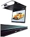 Produktbild YMPA 38,1 cm 15 Zoll Inch TFT LCD Video mit DVD Player USB SD Reader HDMI Deckenmonitor Flipdown Monitor für Bus und Auto Wohnmobil KFZ PKW mit zwei Videoeingängen 12V schwarz LCM-FD15DVD