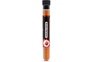 ‎HOT CHIP HOT CHIP Carolina Reaper Chili Pulver 10 g – Schärfe bis 2.200.000 SHU – Extrem scharfes Chilipulver aus Ecuador – Fruchtig-süß mit Noten von Kirsche & Zimt – Ideal für scharfe Gerichte
