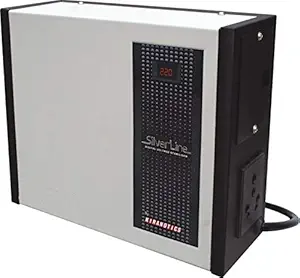 Tanishka Creations A.C. Stabilizer for Air - Conditioner Upto 1.5 Ton [ SL 4.0 KVA / 80 V - 300 V ] - Grey and Black