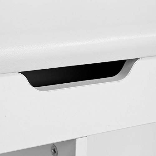 SoBuy® Schuhbank,Sitzbank,Schuhregal, Schuhschrank, Schuhtruhe, FSR27-W - 6