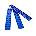 Produktbild 3 x Lego System Leiste Basic Bau Platte Stein blau 2 x 12 für Set Star Wars 75149 70816 10253 10177 6955 60047 2445