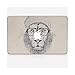 Produktbild Skinkin Wandtattoo MacBook Air 13 von zu Hause Design Original: Cool Lion von soltib