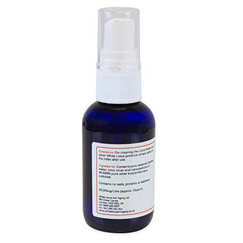White Lotus Anti Aging- Natürliche Derma Roller/Stamp Reiniger 50ML – antibakteriell, gegen Pilze, antiviral – sicher und leicht anzuwenden - 6