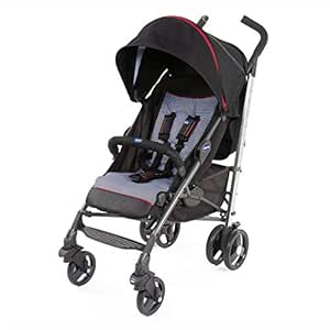 chicco liteway 3 stroller grey