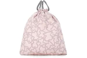 TOUS BABY - Bolsa de guardería Kaos para tu Bebé. Colores variados. (27x30 cm) (Rosa)