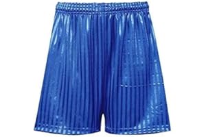 ASD Accessories Pantaloncini estivi unisex in PE a righe con coulisse, utilizzati per interni ed esterni, palestra, ciclismo, calcio, 12 taglie e 7 colori