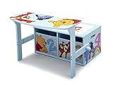 Winnie the Pooh Sitzbank & Schreibtisch mit Stauraum (Blau) - 5