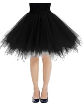 Bbonlinedress Kurz Retro Petticoat Rock Ballett Blase 50er Tutu Unterrock