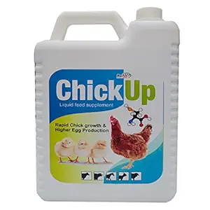 REFIT ANIMAL CARE Chick Starter Growth Promoter Liquid Feed Supplement, 5 LTR, Chick Up