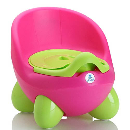 Lil' Jumbl Baby Egg Potty - Perfect Mommy's Helper for Potty Training - Pink