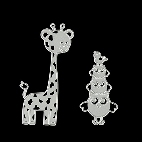 Metall Cutting Dies Schablone DIY Scrapbooking Album Papier Karte by FEITONG (1PC, J) - 4