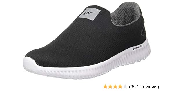 campus sports shoes black