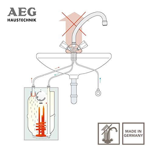 AEG 222164 HUZ 5 Öko Comfort Kleinspeicher EEK A, 2kW, 5l Untertischspeicher, drucklos - 6