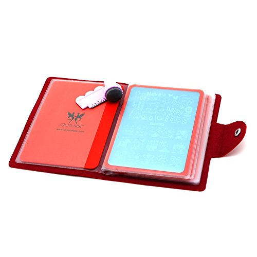 CICI&SISI Nail Art Stamp Collection Set Jumbo 4- Set of 6 JUMBO Nailart Polish Stamping Manicure Image Plates Accessories Kit All New Designs with FREE STAMPER & SCRAPER TOOLS SET PROMOTIONAL OFFER