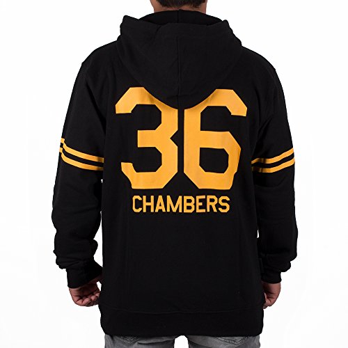 Wu Wear - Wu 36 Hooded schwarz-gelb - Wu-Tang Clan Größe S, Farbe Black