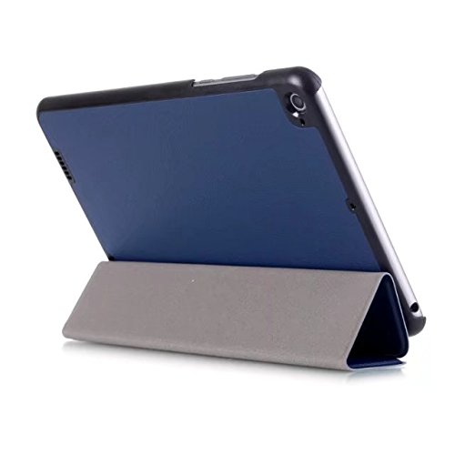 AVIDET Ultra Slim Xiaomi Mi Pad 3 H  lle Case Superleicht St  nder Smart Shell Cover Schutzh  lle Etui Tasche f  r Xiaomi Mi Pad 3 Tablet-PC  Blau 