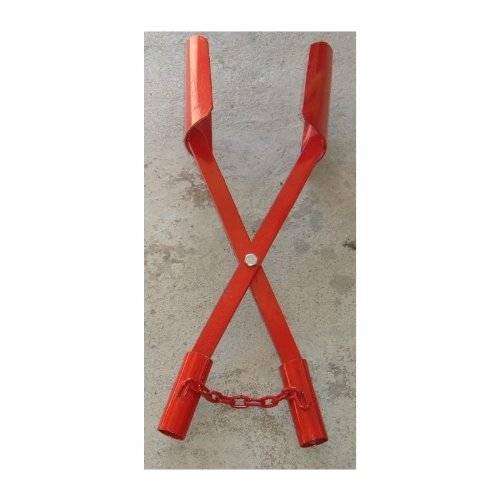 Erdlochausheber (Handbagger, Lochspaten) große robuste Ausführung 180 x 180 bis 300 mm. Für senkrechte Löcher in Erdreich für Zaunpfähle, Pflanzlöcher usw. Gesamtlänge 1,45 m. Aus schwerem Stahl mit Holzstielen, 5 Jahre Garantie - 3