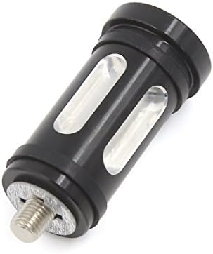 sourcingmap Black Billet CNC Edge Cut Retro Refit Shifter Peg for Harley Davidson Touring