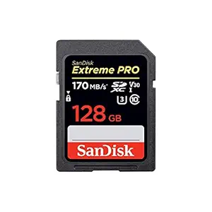 SanDisk 128GB Extreme PRO UHS-I SDXC Memory Card