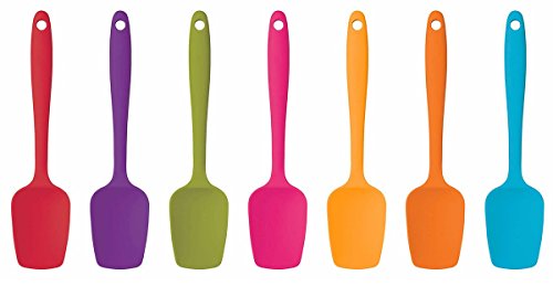 Colourworks Silikon-Mini-Spatellöffel, 20 cm – Rosa - 2