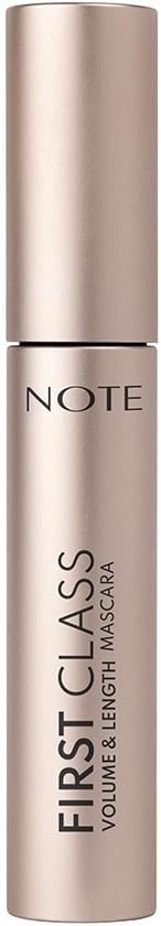 Note Cosmetics First Class Hacim ve Uzatma Etkili Maskara | Silikon kum saati fırçası – 12 saat tutma – Oftalmolojik olarak test edilmiştir