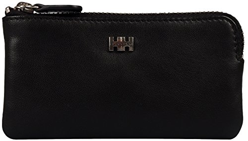 Preisvergleich Produktbild ELBLEDER Schlüsseletui Leder schwarz Reißverschluss mh-14