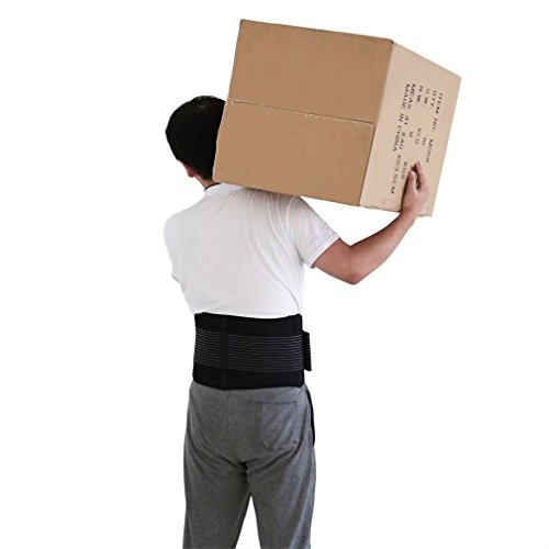OUTAD Rückenbandage | Rückenstütze für Herren und Damen, Rückenstützgürtel| Bauchweggürtel, Stützgürtel Rücken, Rückengurt, Bauch Bandage, Fitnessgürtel gegen Rückenschmerzen - 2
