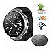 Produktbild J.W. 4G Smart Bluetooth Watch Männer, Lange Standby-Outdoor-Sport GPS 2MP Kamera Pulsmesser Fitness Touchscreen Smartwatch Unterstützung Nano SIM-Karte,Silver