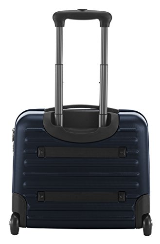 HAUPTSTADTKOFFER - Tegel - Pilotentrolley Hartschalenkoffer Koffer Handgep  ck Trolley Rollkoffer  TSA  38 cm  32 Liter  Dunkelblau