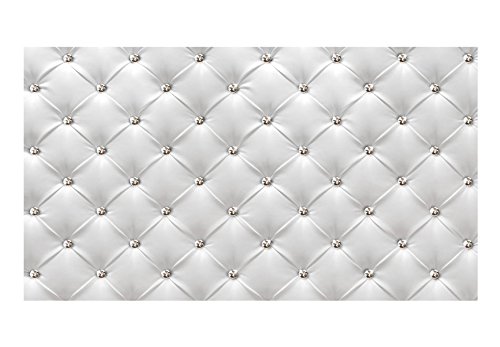 Vlies Fototapete 500×280 cm – Top – Tapete – Wandbilder XXL – Wandbild – Bild – Fototapeten – Tapeten – Wandtapete – Wand – Leder weiß modern f-B-0040-a-a - 4