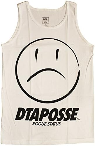 DTA-MS Shot Men's Tank Top White Black