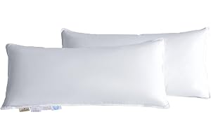 Homyrium Poduszka 40 x 80 cm, wypełnienie: wewnątrz 100% pierze; na zewnątrz: 90% puchu/10% pierza (800 g, 2 sztuki)