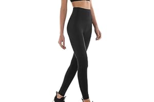 HENESE Pantalon de Perte de Poids Pantalon Sauna Néoprène Femme Thermique Minceur Leggings Hot Thermo Sauna Sueur Shaper pour Fitness