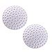 Produktbild OUNONA 10 Pcs Wandpuffer Türstopper Wand Türgriff Stoßfänger Stopper Wandschutz selbstklebend (Lila)
