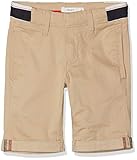 Lange Stoffshorts mit größenverstellbarem Bündchen