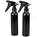 Black 250ML Aluminum Squirt Multifunctional Tattoo Green Soap Diffuser Spray Bottle Hair Salon Tool Flowers Water Pack of 2