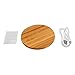 Produktbild Zantec Mode Kreative Bambus Holz Ladestation Wireless Qi Ladegerät für iPhone Samsung HTC Huawei