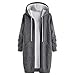Produktbild Damen Mantel mit Kapuze Warmer Wintermantel Winter Jacke mantel Winterjacke Mantel mit Kapuze hooded jacket damen Fleecejacke Windjacke Mantel Herbst Winter Pocket Hooded Jacket