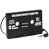 Te permite reproducir cualquier iPod, reproductor MP3, MD o reproductor de CD en un reproductor de casetes