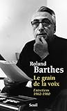 Image de Le Grain de la voix. Entretiens (1962-1980)