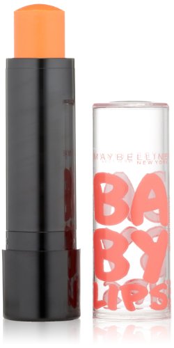 Maybelline New York Baby Lips Balm Electro, Oh! Orange!, 0.15 Ounce